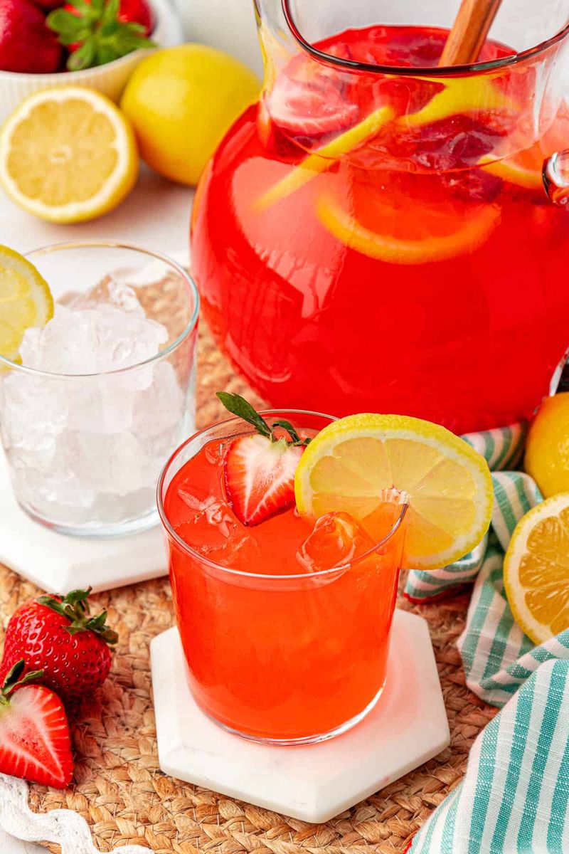Strawberry Lemonade Punch