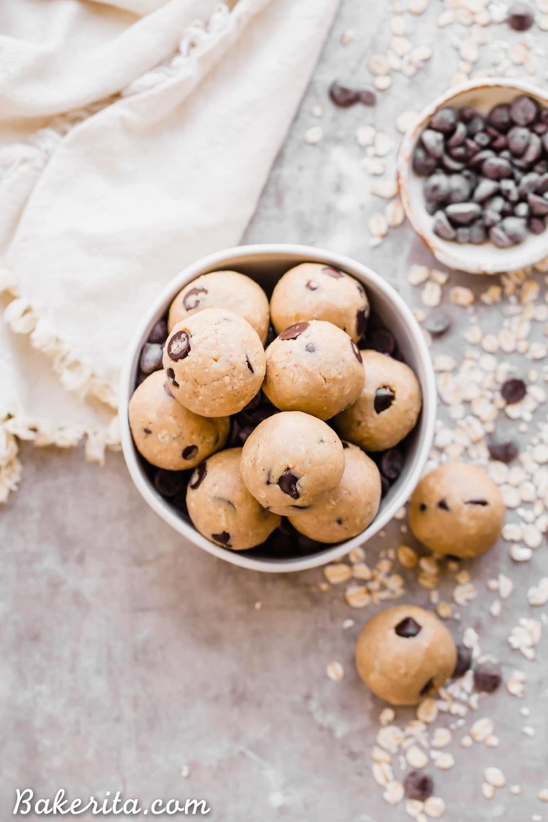 Oatmeal Cookie Dough Bites