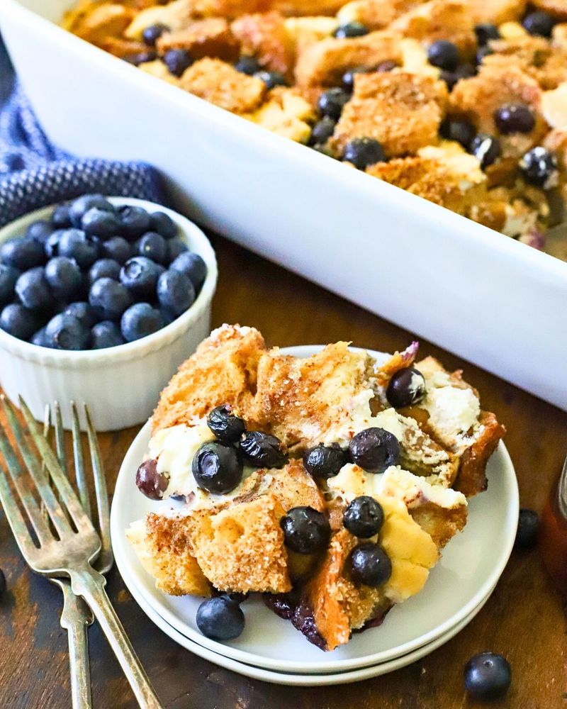 Blueberry French Toast Casserole