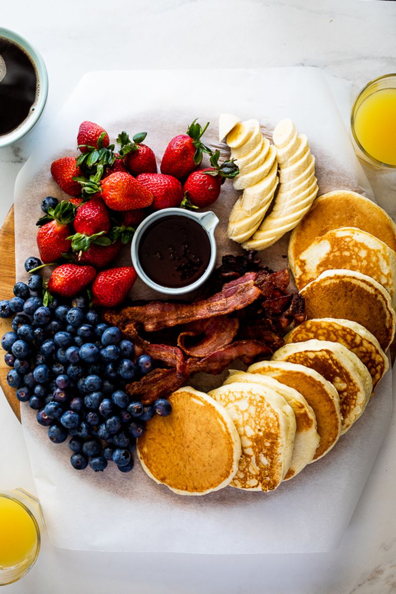 Breakfast-For-Dinner Pancake Platter