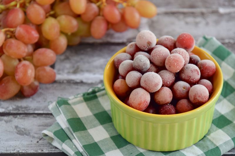 Frozen Grapes