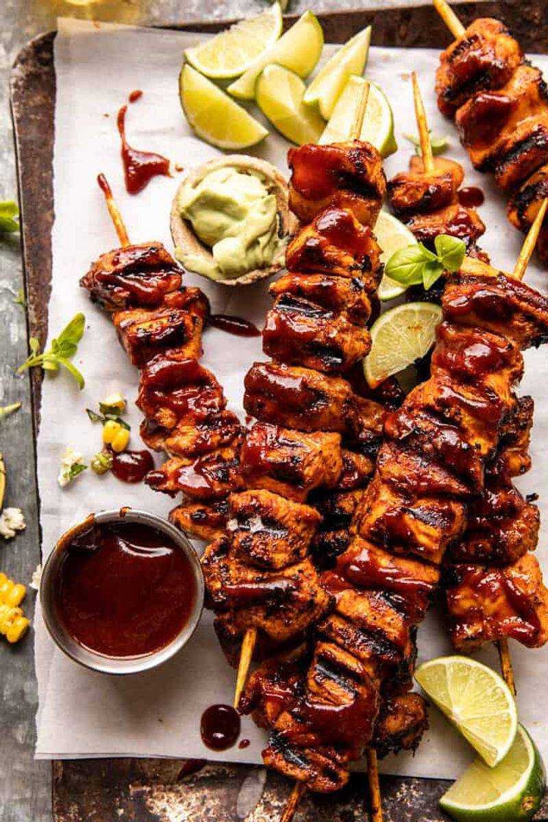Marinated Chicken Skewers
