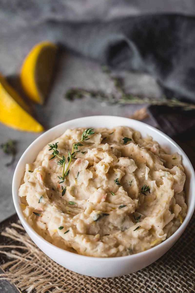 Lemony White Bean Mash