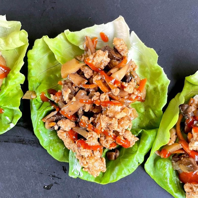 Asian-Inspired Lettuce Wraps