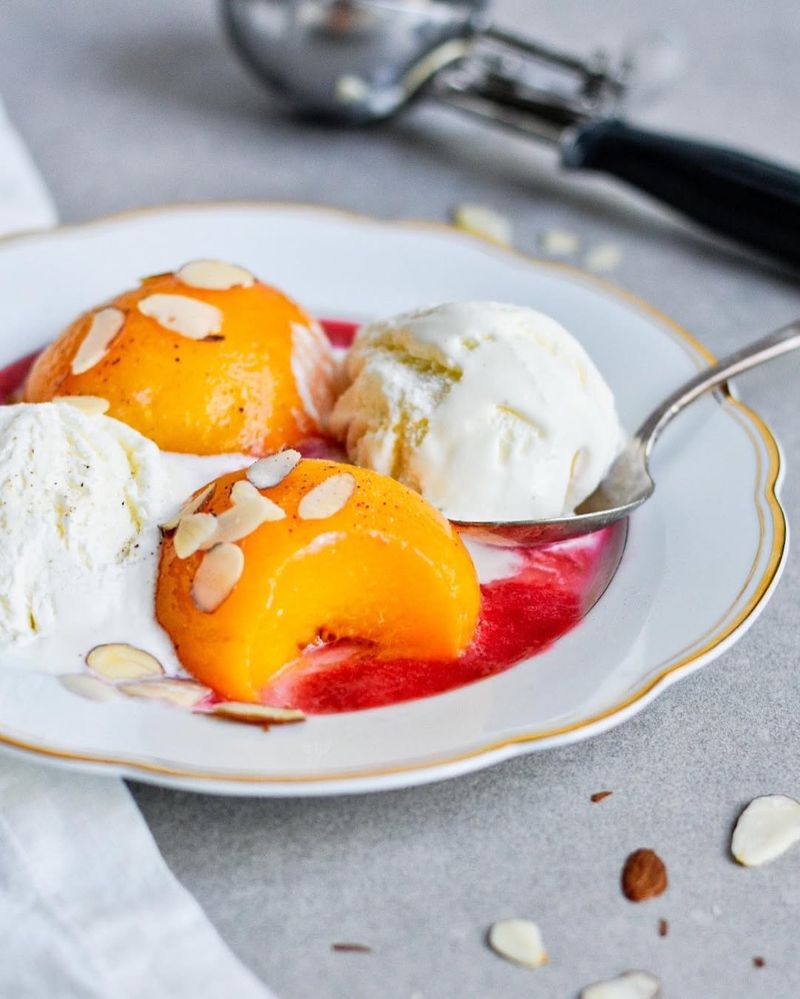 Peach Melba
