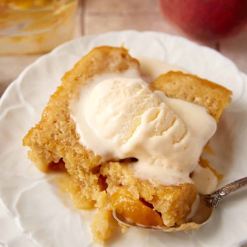 Prayer Meeting Peach Cobbler