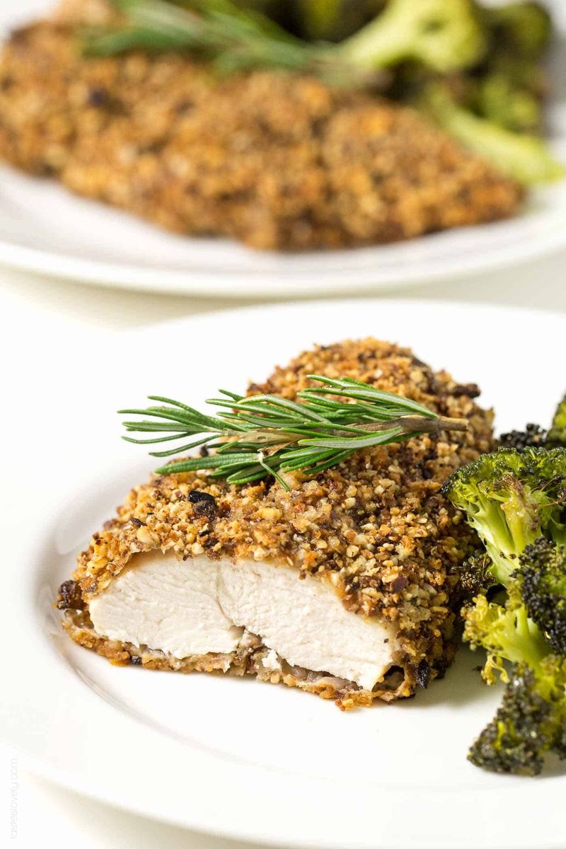 Almond-Crusted Chicken