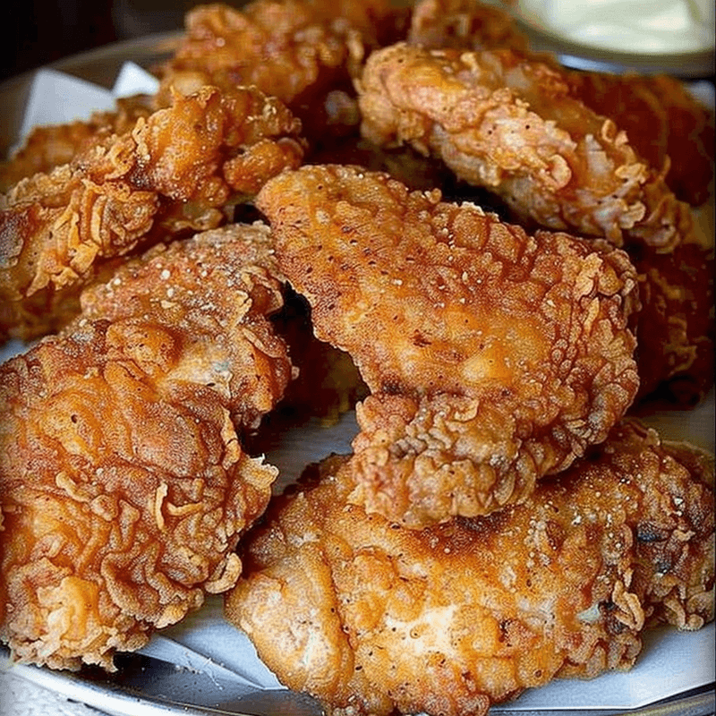 Fried Chicken With The Crispiest Skin Ever