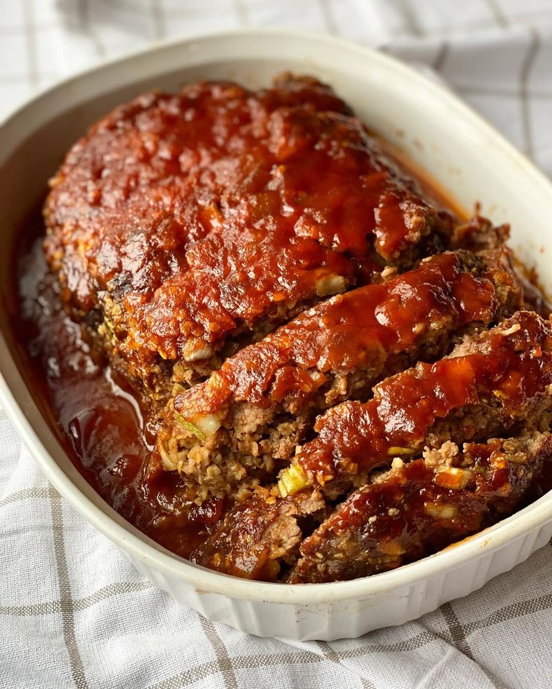 Meatloaf with Brown Sugar Glaze