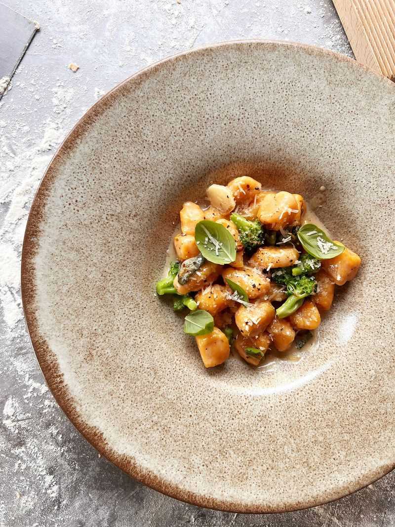 Sweet Potato Gnocchi With Sage