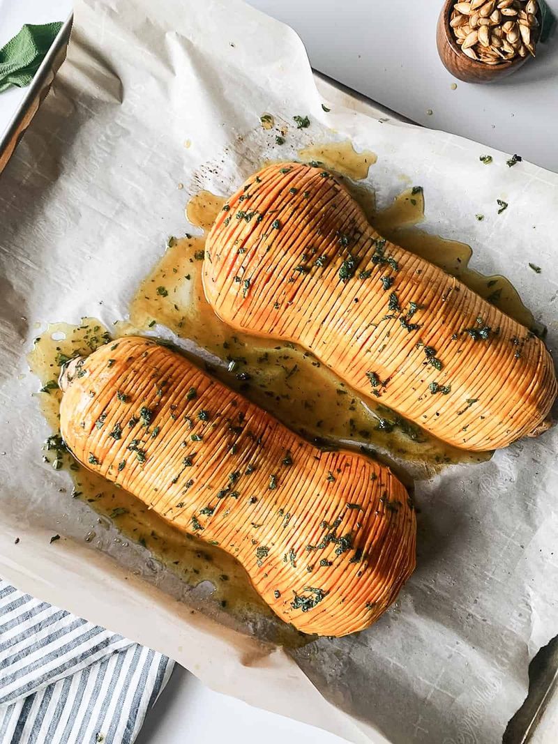 Hasselback Butternut Squash