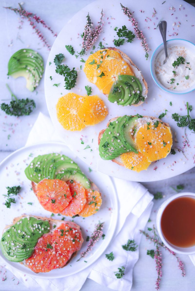 Avocado Toast With Citrus Zest