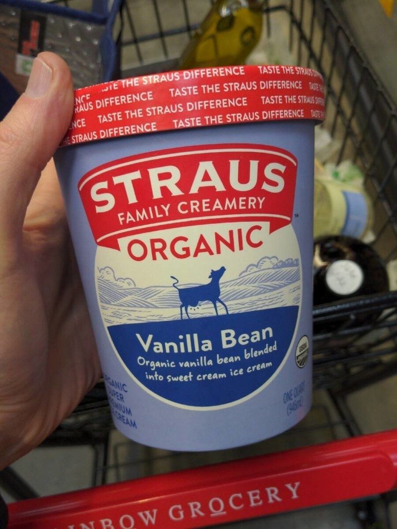 Straus Family Creamery Organic Vanilla Bean