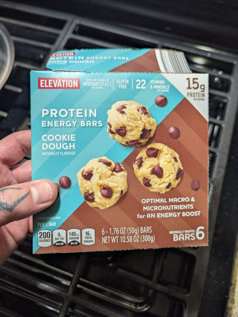 Elevation Cookie Dough Protein Energy Bars