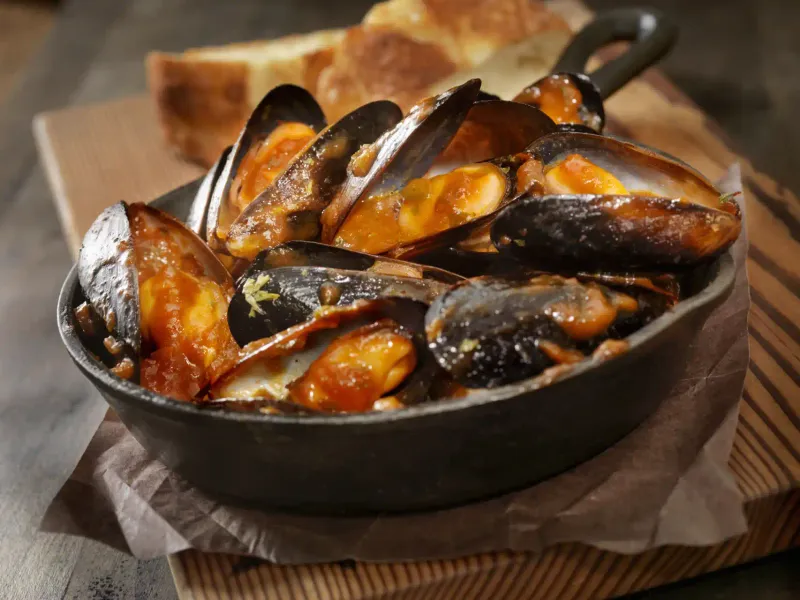 Mejillones A La Marinera