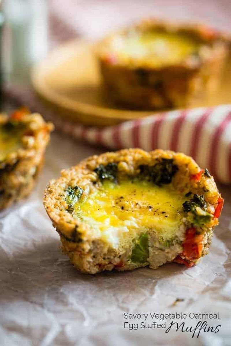 Savory Oatmeal Cups