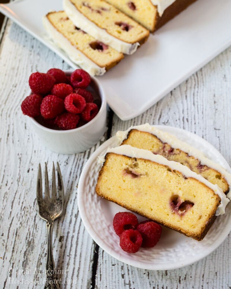 Berry Swirl Pound Cake
