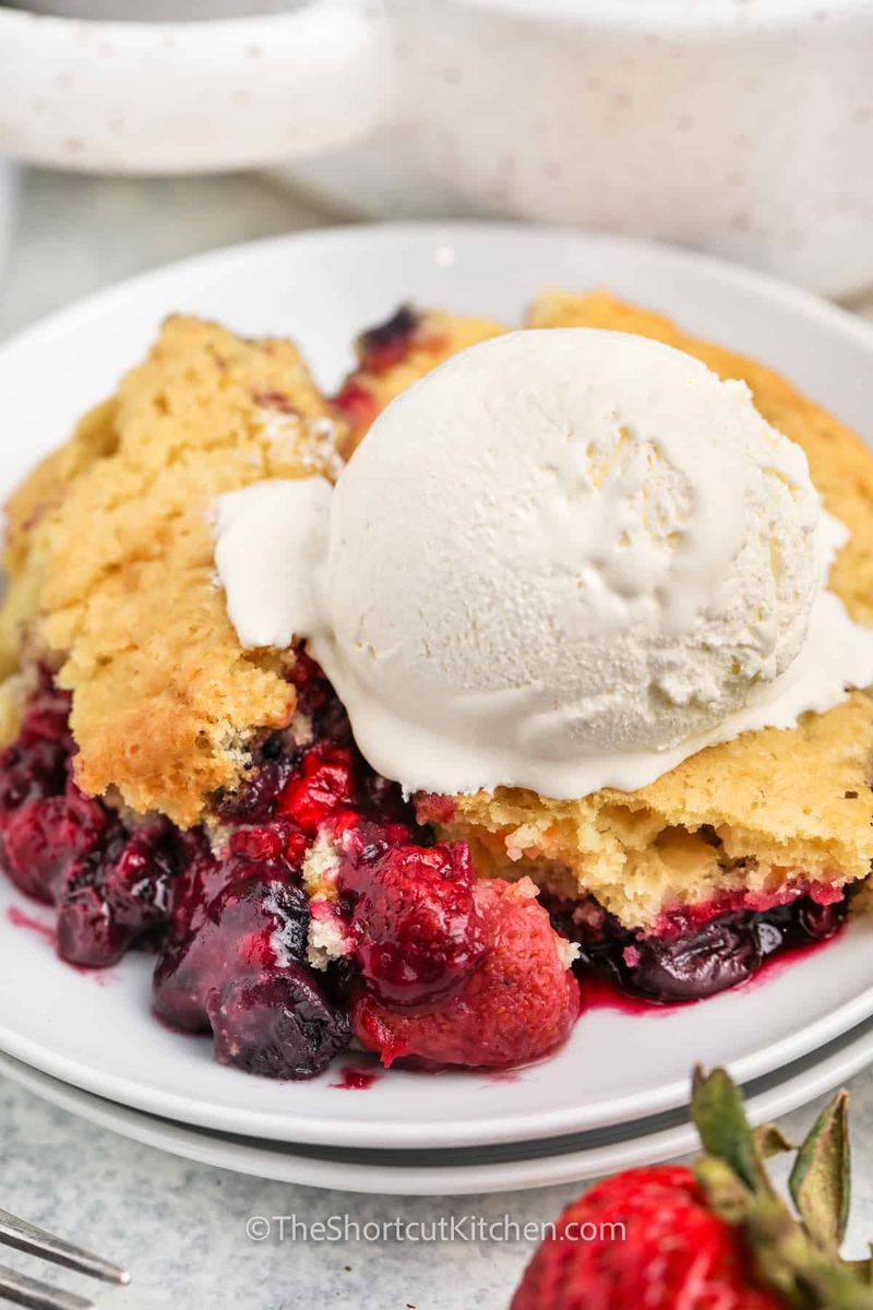 Berry Dump Cake