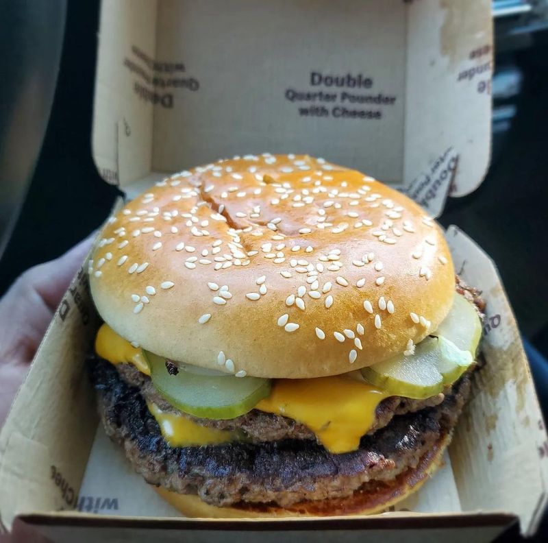 Double Quarter Pounder With Cheese