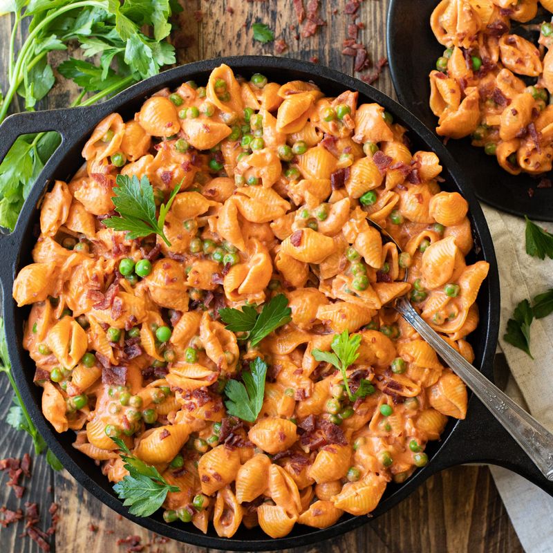 Pasta With Jarred Vodka Sauce