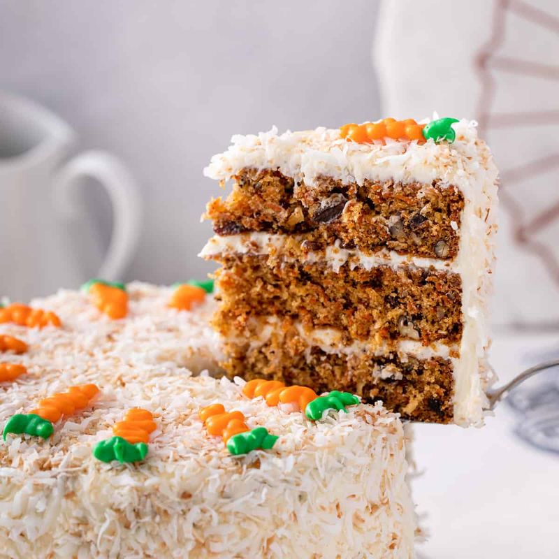 Carrot Cake With Cream Cheese Frosting