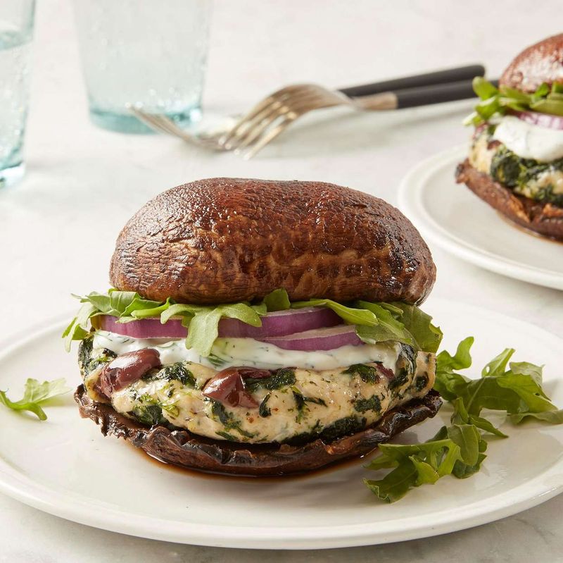Portobello Mushroom Burgers