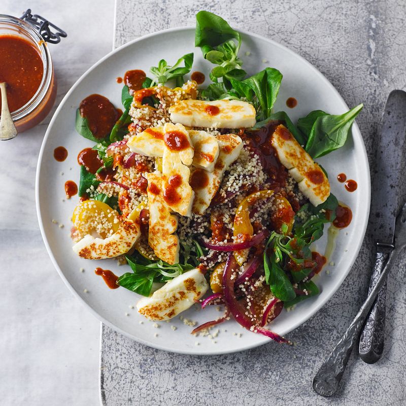 Spoon Over Grilled Halloumi