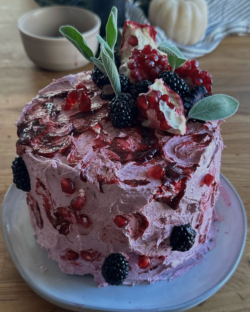 Blackberry Sage Compote