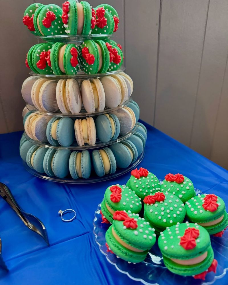 Cactus Macaron Tower