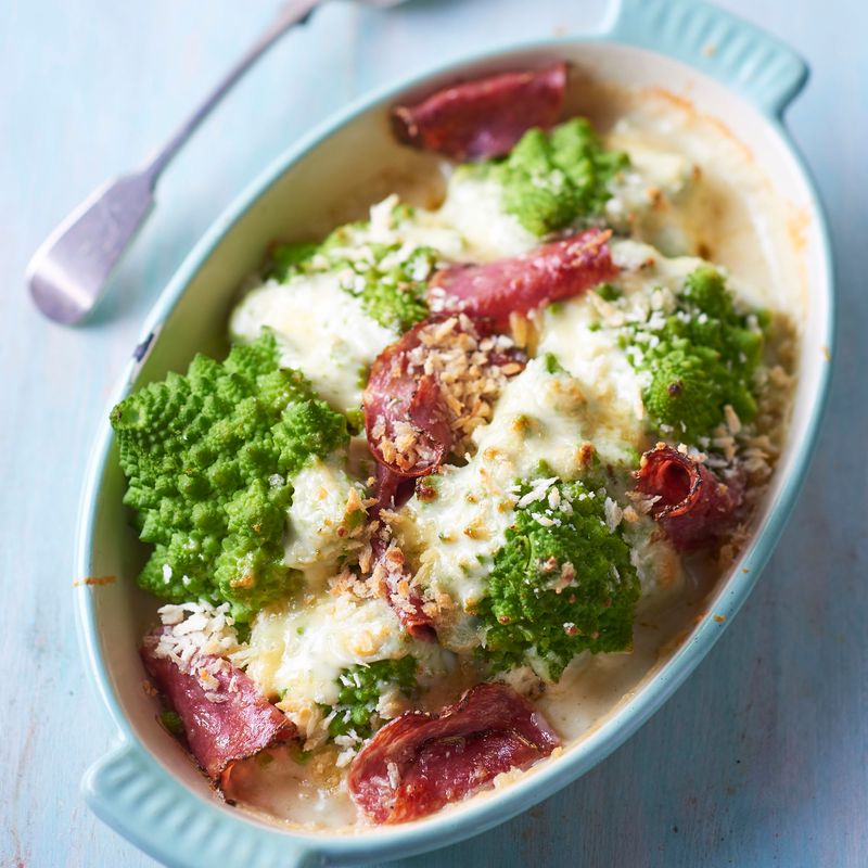 Romanesco Cauliflower Gratin