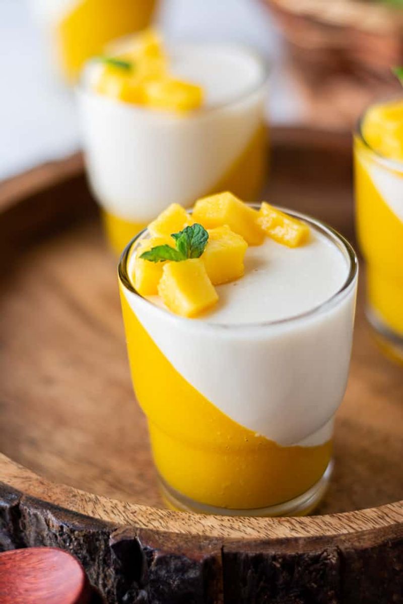 Mango Lassi Panna Cotta
