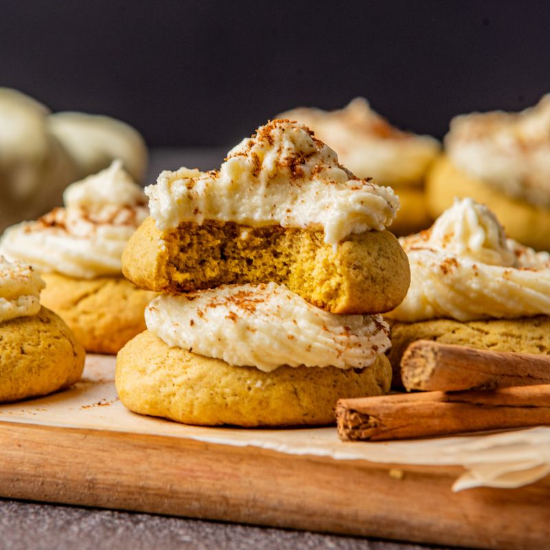 Pumpkin Spice Sour Cream Softies