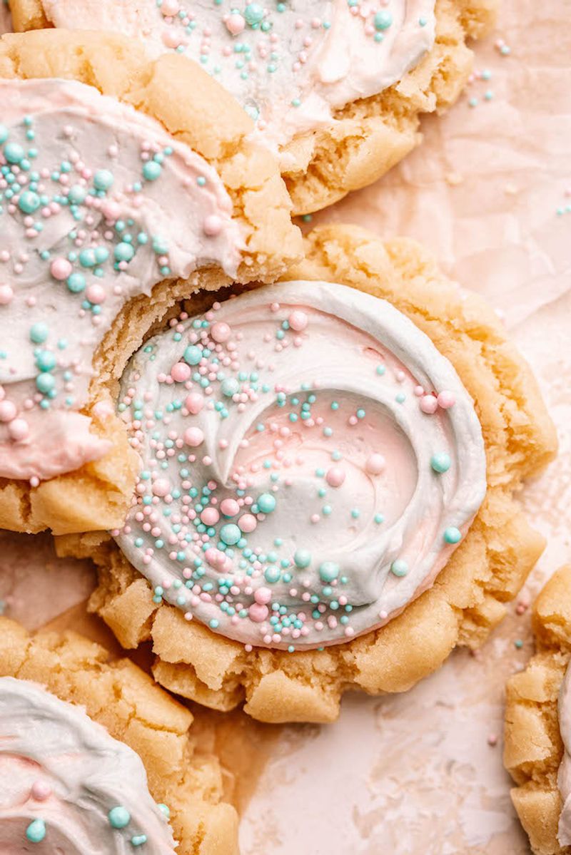Cotton Candy Sugar Cookies