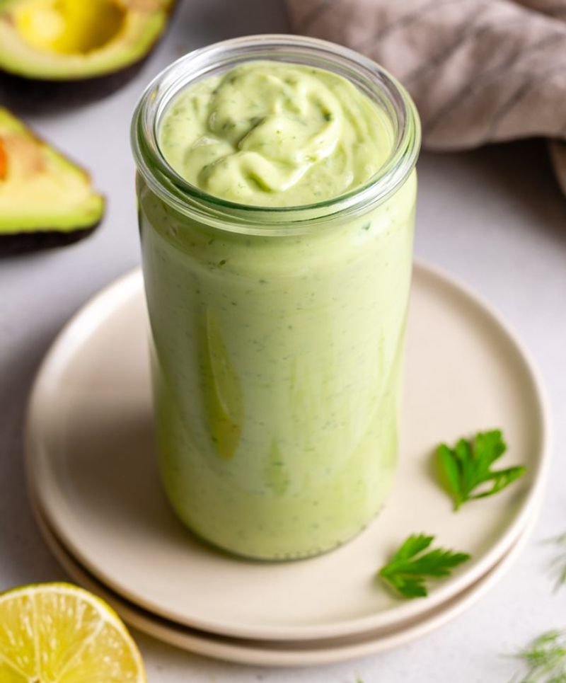 Creamy Avocado Lime Dressing
