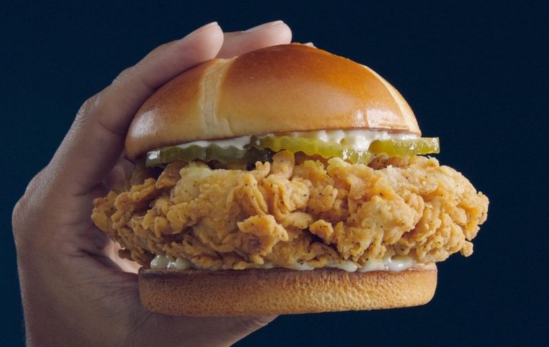 Church's Chicken Spicy Sandwich