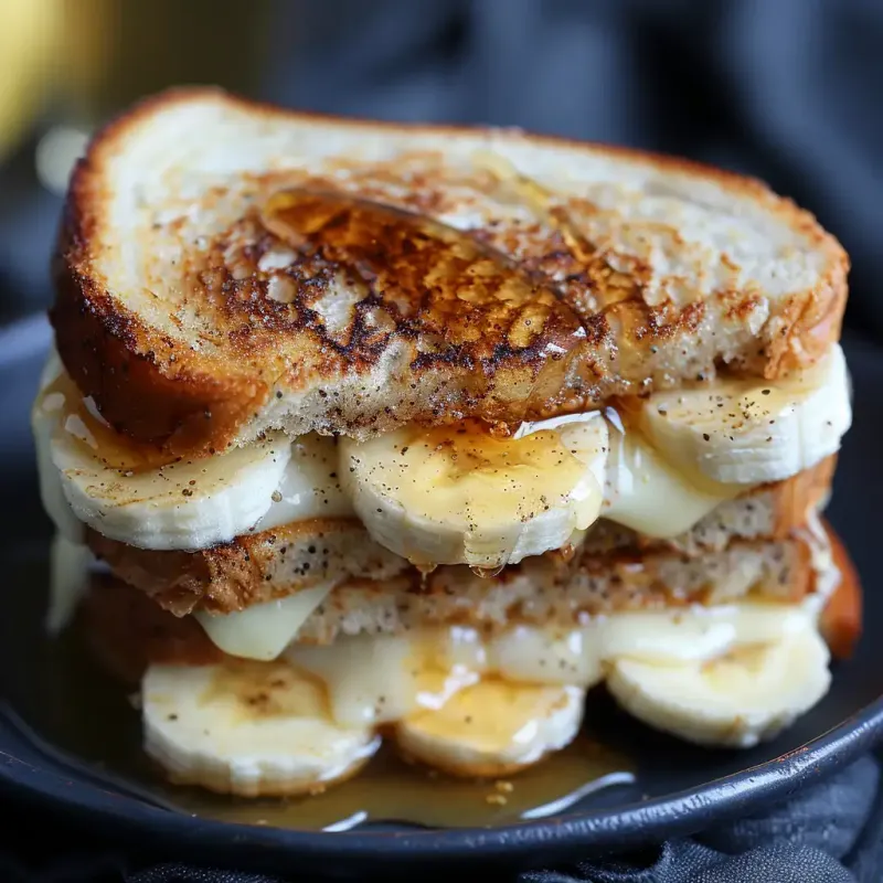 Comforting Grilled Banana & Honey