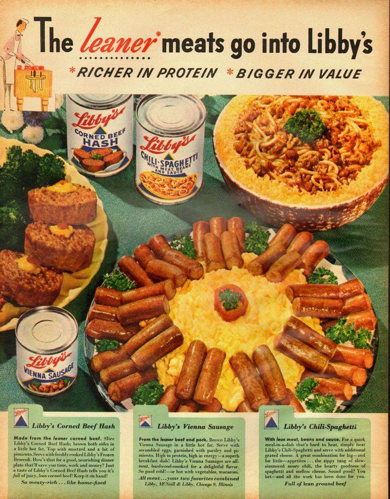 Canned Vienna Sausage Hash