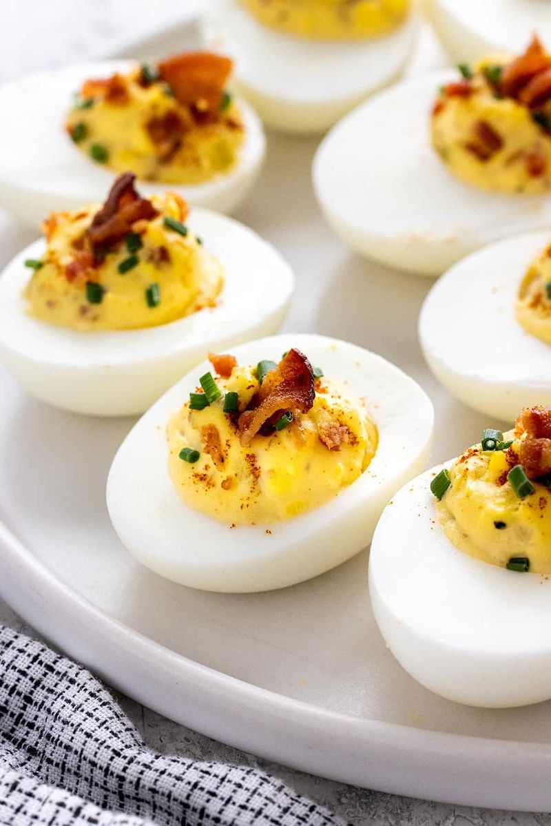 Loaded Deviled Eggs Bar