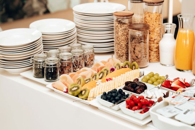 Fruit And Yogurt Stations