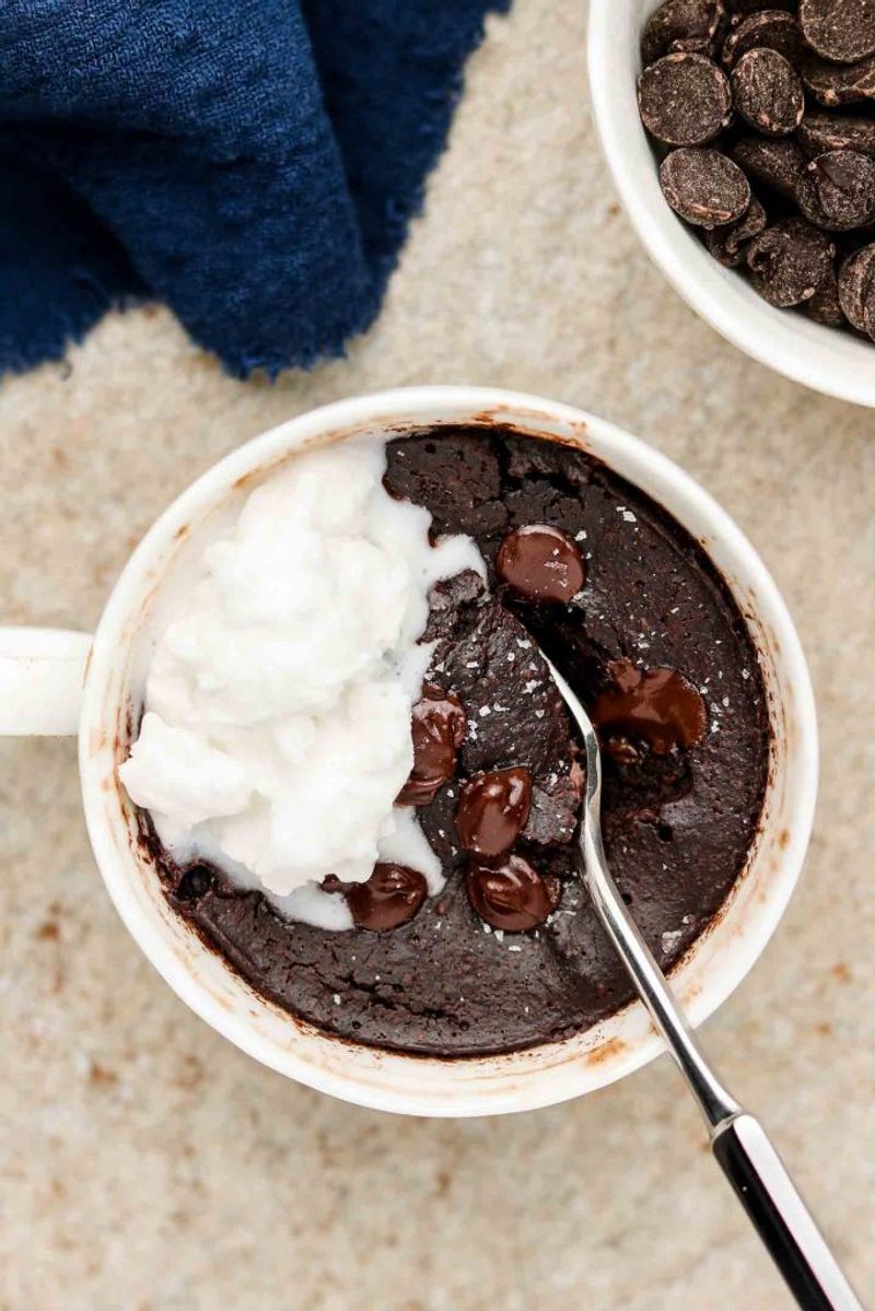 Vegan Brownie Mug Cake