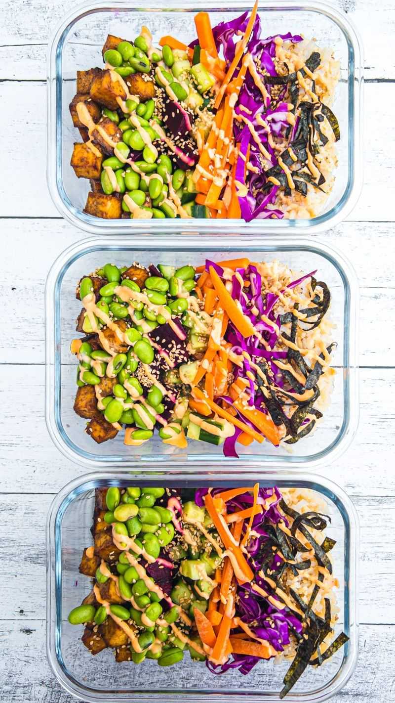 Meal Prep Color Containers