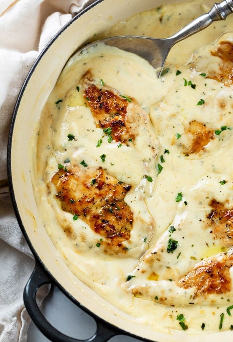 Creamy Ranch Chicken Skillet