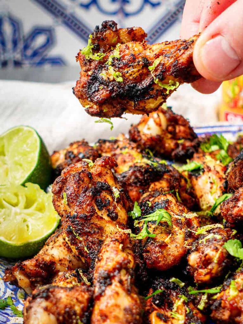 Chili-Lime Grilled Chicken Wings