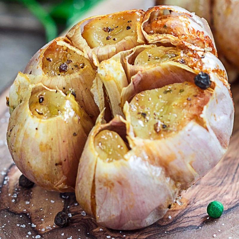 Roasted Garlic's Spreadable Softness