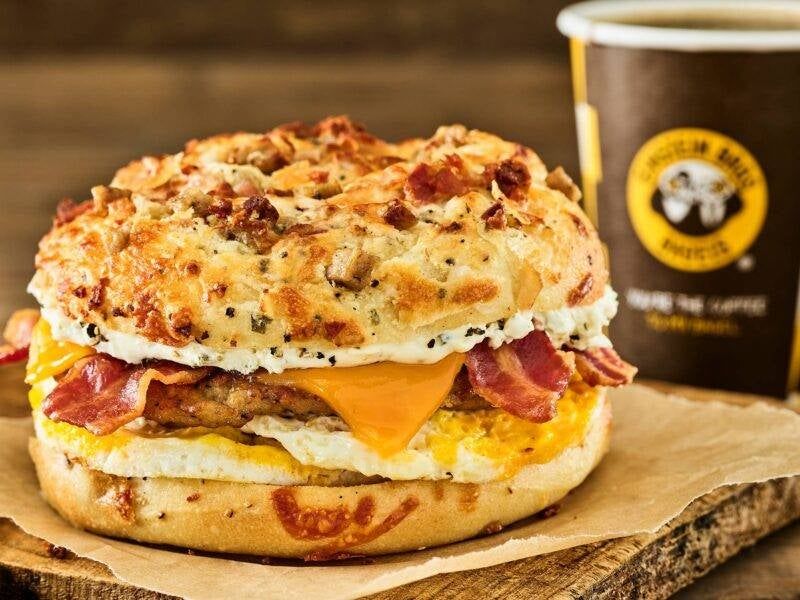 Einstein Bros. Santa Fe Breakfast Bagel