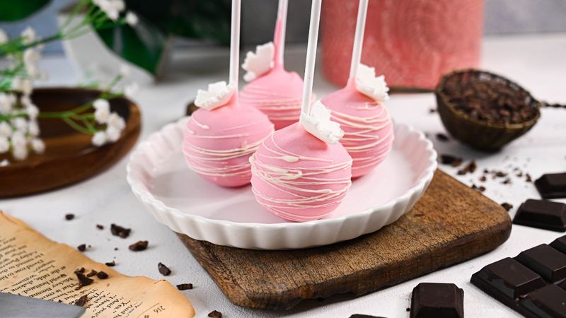 Vanilla Almond Cake Pops