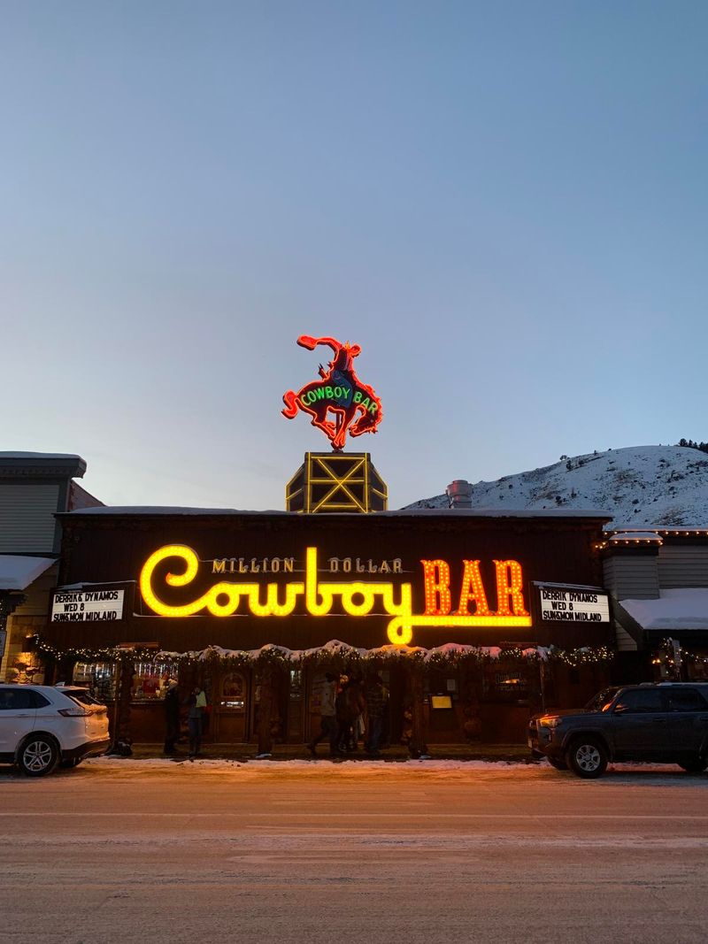 The Million Dollar Cowboy Bar (Jackson, Wyoming)