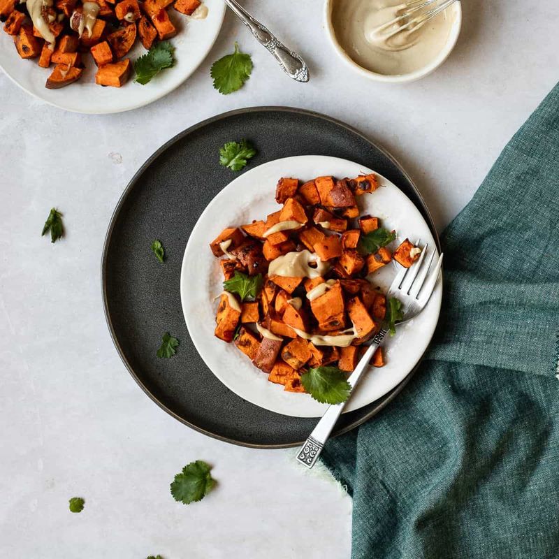 Harissa Roasted Vegetables