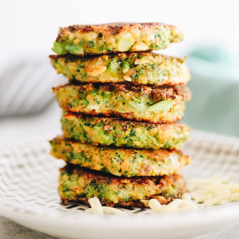 Broccoli Cheddar Comfort Patties