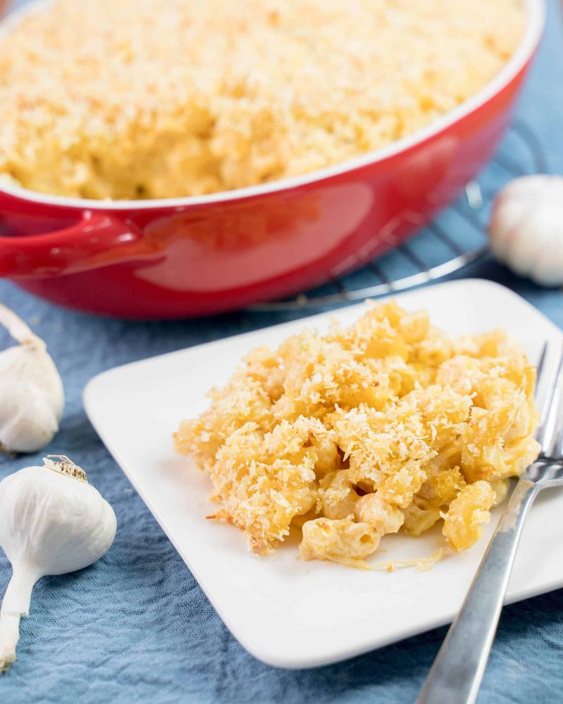 Creamy Garlic Parmesan Mac